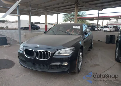 2015 BMW 750Li z USA, uszkodzony, nr VIN WBAYE8C53FD781833